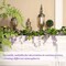4 Pieces Artificial Wisteria Garland – 26 Ft Total Silk Hanging Flowers for Wedding, Home, Garden, Party & Outdoor Decor (Purple)